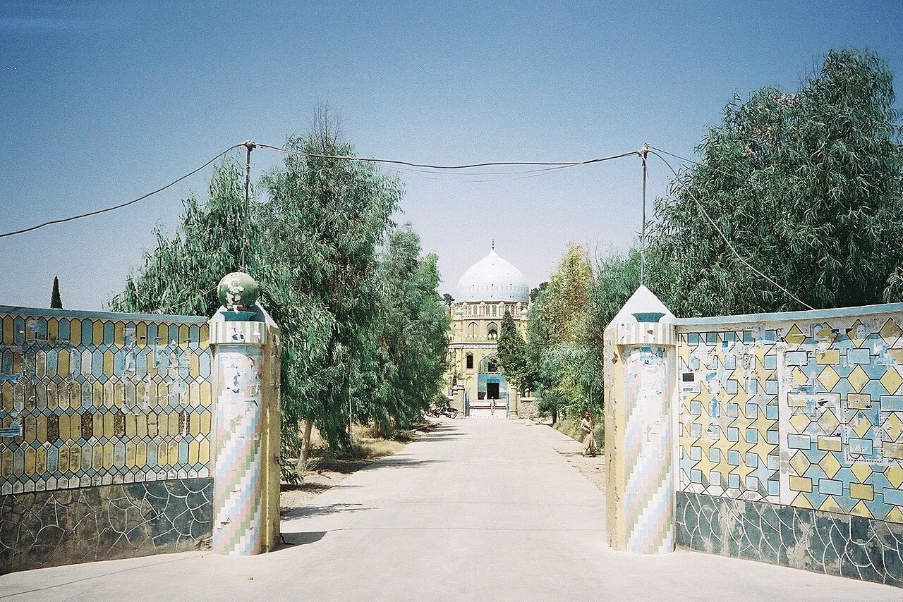 The domed tomb of Mirwais Khan Hotak in Kandahar.