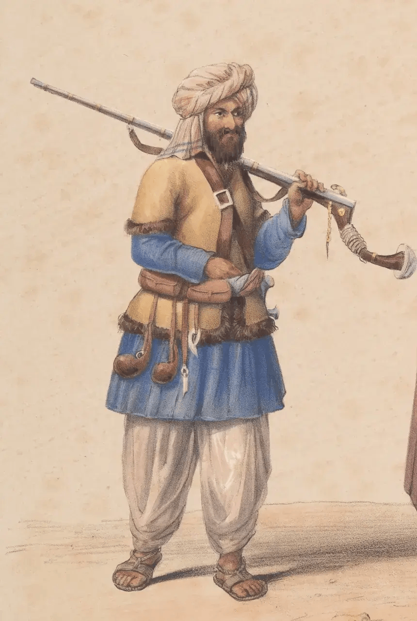 a Kakar, circa 1840