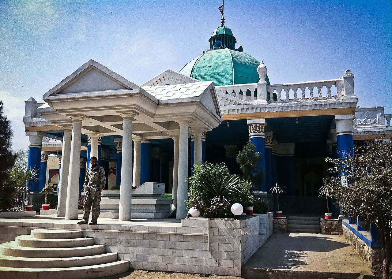 The mausoleum of King Amanullah Khan in Jalalabad.