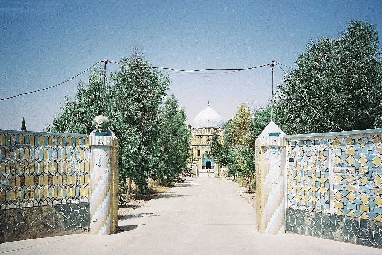 The domed tomb of Mirwais Khan Hotak in Kandahar.