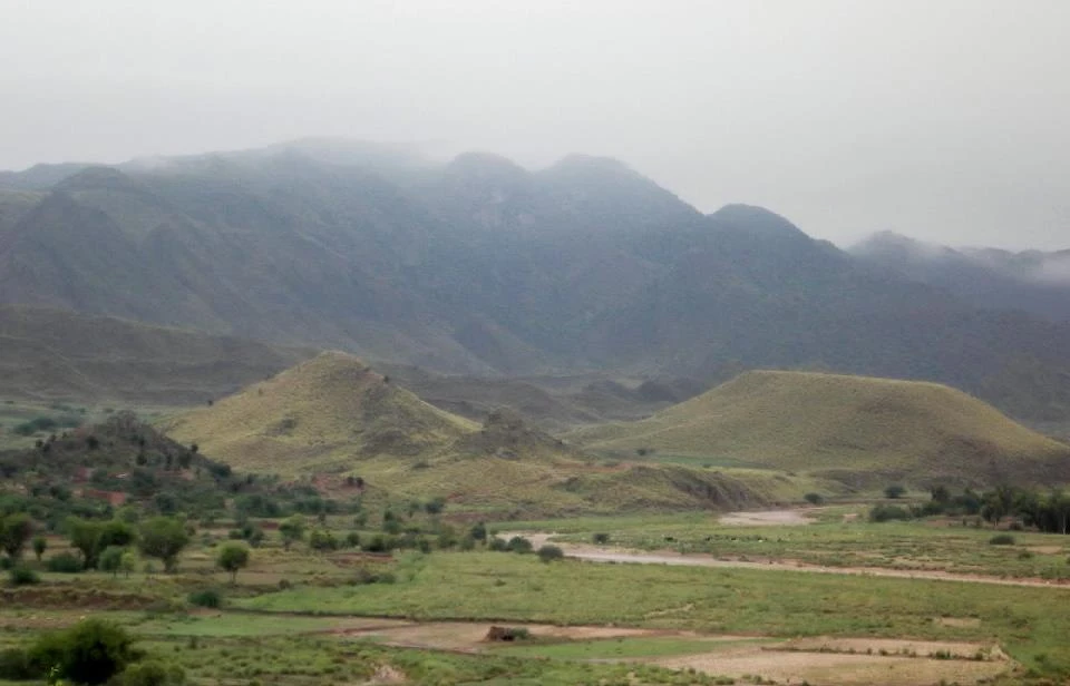 Early morning view of the village of Teri